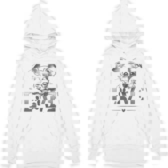 Chiweenie Love Dog Paw Hoodie | Mazezy