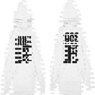 Choose Life 前面と背面の両面デザイン パーカー - Kawaiitshirt