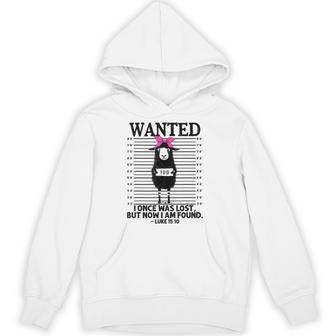 Christian Lost Sheep Jesus Wanted I Once Was Lost Hoodie - Monsterry