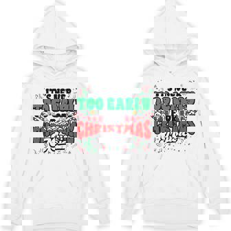 Christmas Music Teacher Never Too Early Xmas Costume Premium Unisex Hoodie | Mazezy