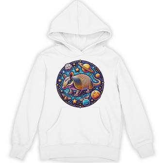 Cool Armadillo And Cute Space Armadillos Hoodie - Thegiftio UK