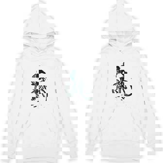 Cool Moutain Bike Cycling Bold Unisex Hoodie | Mazezy