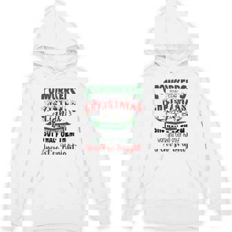 Coworkers Are Like Christmas Lights Office Xmas Party Hoodie - Thegiftio