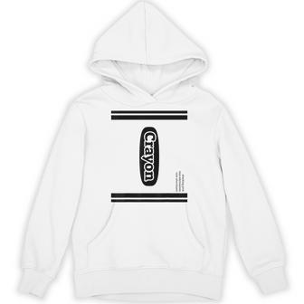 Crayon Shocking Pink Group Costume Hoodie - Thegiftio UK