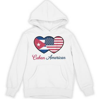 Cuban American Flag Pride Heritage Cuban Roots Hoodie - Thegiftio UK
