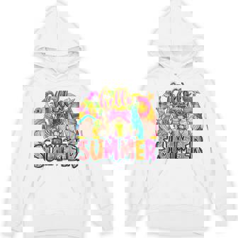 Cute Hello Summer Gnomes Beach Gnomes Hoodie - Thegiftio