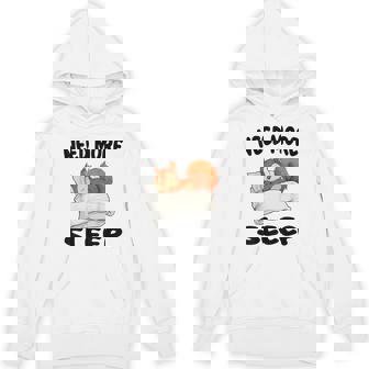 Cute Squirrel Need More Sleep Pajamas Nightgown Hoodie - Thegiftio