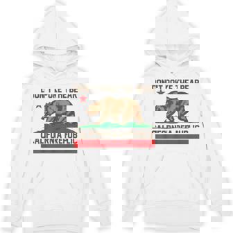 Don’T Poke The Bear California Republic California Us State Hoodie | Mazezy