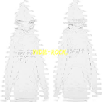 Eat Sleep Indie Rock Repeat Saying Rock Festival Raglan Baseball Tee Unisex Hoodie | Mazezy