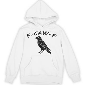 F-Caw-F Fuck Off Crow Hoodie - Thegiftio UK