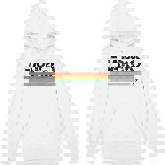 Fargo City レトロ ヴィンテージ ストライプ ギフトとお土産 パーカー - Kawaiitshirt