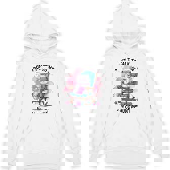 Cat Knits Lover Don't Talk To Me I'm Counting Knitting Hoodie - Monsterry