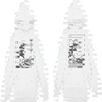 The Great Wave Kanagawa Retro 80S 90S Kanagawa Wave Japanese Hoodie - Monsterry