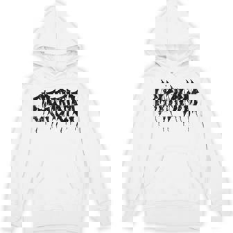 Groom But In DeathMetal Font Heavy Music Wedding Day Unisex Hoodie | Mazezy