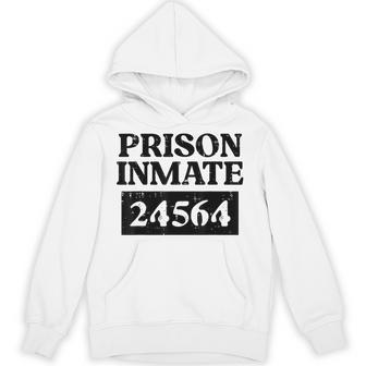 Halloween Prisoner Prison Inmate Costume Women Hoodie - Thegiftio UK