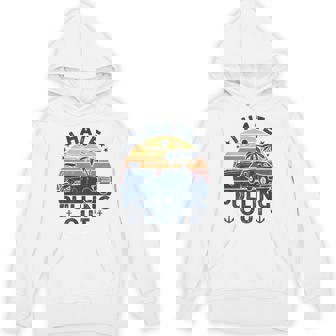 I Hate Pulling Out Retro Boating Fishing Boat Captain Hoodie | Mazezy