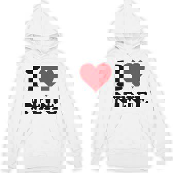 I Heart Nene 名 I Love パーソナライズ パーカー - Kawaiitshirt