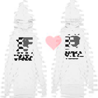 I Heart Waka ファーストネーム I Love パーソナライズ パーカー - Kawaiitshirt