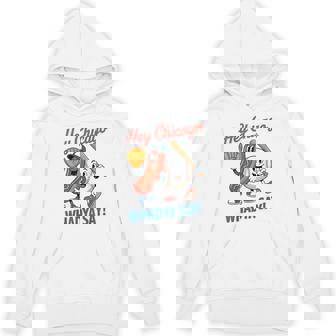 Hey Chicago Whadya Say Baseball Hot Dog 4Th Of July Hoodie - Thegiftio