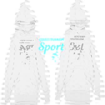 Horse Riding Is a Sport Equestrianism Rocks T-Shirt Unisex Hoodie | Mazezy