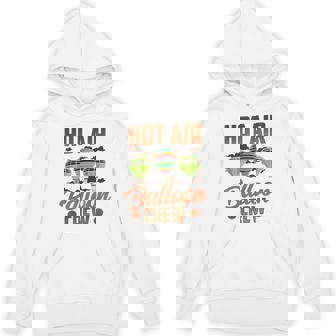 Hot Air Balloon Crew Team Sayings Ballooning Pilot Unisex Hoodie | Mazezy