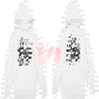 I'm Ok シャツ 血まみれ シャツ 手 血のはね 血 ステンド パーカー - Kawaiitshirt