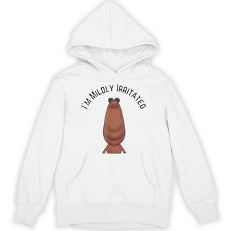 I'm Mildly Irritated Marcus The Worm Meme Hoodie - Thegiftio UK