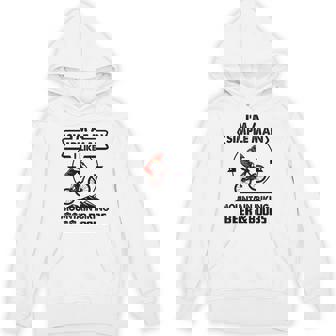 I'm A Simple Man I Like Moutain Biking Beers And Boobs Unisex Hoodie | Mazezy