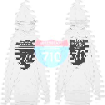 Interstate 710 California パーカー - Kawaiitshirt