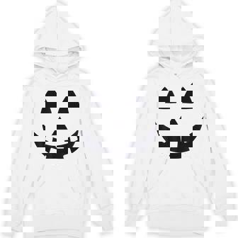 Jack O Lantern Carved Pumpkin Face 2025 Halloween Costume Hoodie | Mazezy