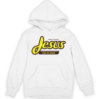 Jesus Sweet Savior King Of Kings Reeses Hoodie - Thegiftio UK