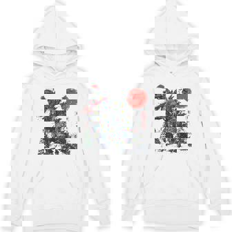 Kaiju Christmas Santazilla Japanese Monster Boys Hoodie - Seseable