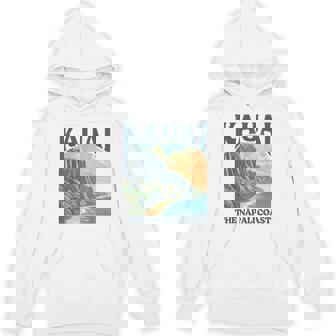 Kauai Hawaii Na Pali Coast Vintage Beach Hoodie - Monsterry