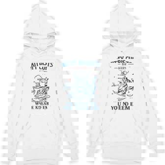 Kitty Biscuits We Knead Em You Need Em Cat Kneading Baker Hoodie - Monsterry