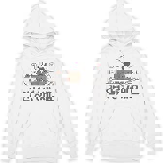 Korean Flag & Cats Korean Hello Annyeong Haseyo Hoodie - Seseable