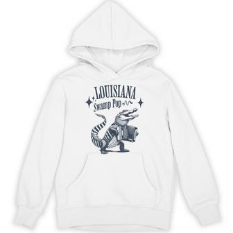 Louisiana Swamp Pop Alligators New Orleans Music Hoodie - Thegiftio UK