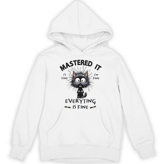 Masters Mastered It Graduate Master Degree Graduation Hoodie - Thegiftio UK