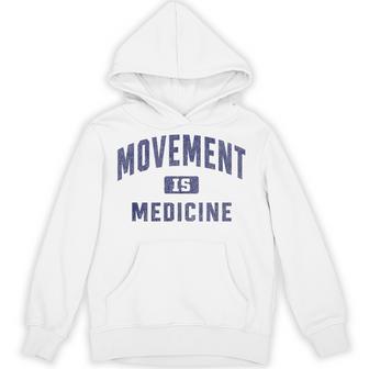 Movement Is Medicine Athletic Trainer Sports Medicine Hoodie - Monsterry