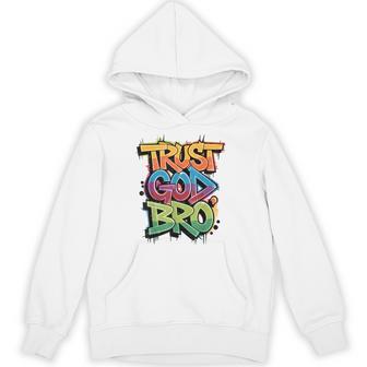 N Boys Trust God Bro Christian Faith Humorous Jesus Hoodie - Monsterry