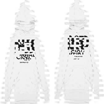 No 50 Original 50Th Birthday Born In 1975 Fiftieth Retro Hoodie | Seseable UK