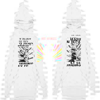 No Kings In America Only Queens Queer Ally Gay Pride Hoodie - Monsterry