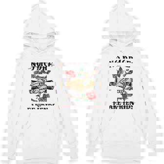 No More Fake Friends 伝統的なタトゥーインク オールドスクール エッジー パーカー - Kawaiitshirt