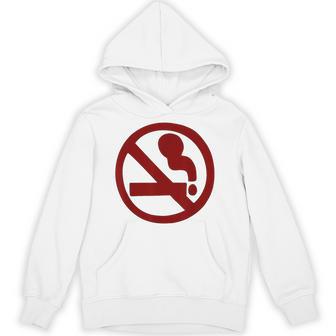 No Smoke Sign Adventure Costume Cartoon Hoodie | Seseable UK