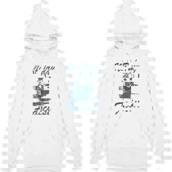 Not Today Fascist Political Possum Hoodie - Monsterry