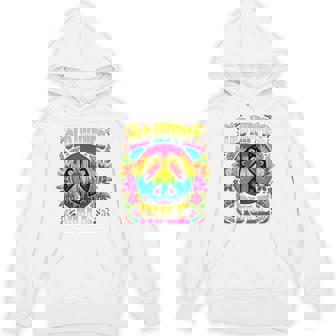 Old Hippies Rule 70S 80S Party Peace Hoodie | Mazezy