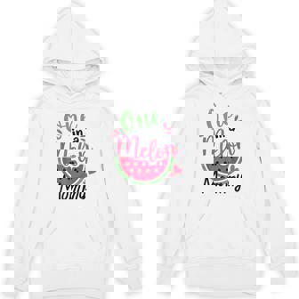 One In A Melon Mommy 1St Birthday Party Family Matching Hoodie - Monsterry