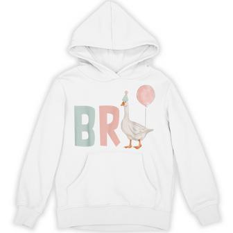 One Silly Goose Brother 1St First Birthday Family Matching Hoodie - Thegiftio UK