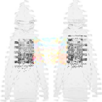 Palm Springs California Travel Brushstroke Palm Springs Trip Hoodie | Seseable UK