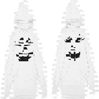 Pumpkin Lashes For Pink Halloween Vibe Jack O Lantern Face Hoodie - Monsterry