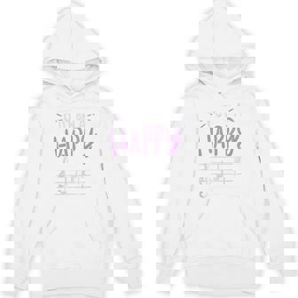 Put On A Happy Face Music Shirt Music Teacher Tshirt Unisex Hoodie | Mazezy